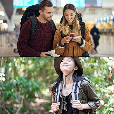 6Pcs Plastic Rectangle Ring, Webbing Belt Buckle Slide Loop for Backpack Straps DIY Accessories