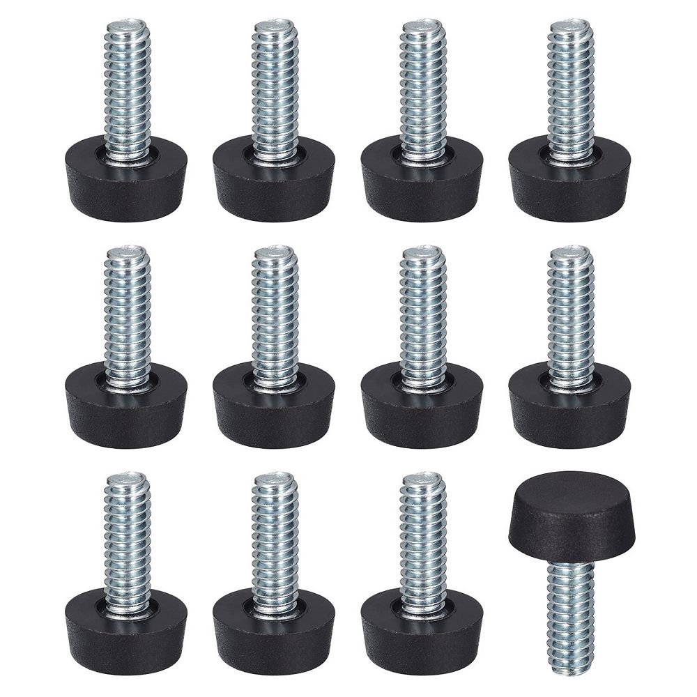 Adjustable Furniture Feet, Furniture Leveling Leg Screw in Threaded for ...