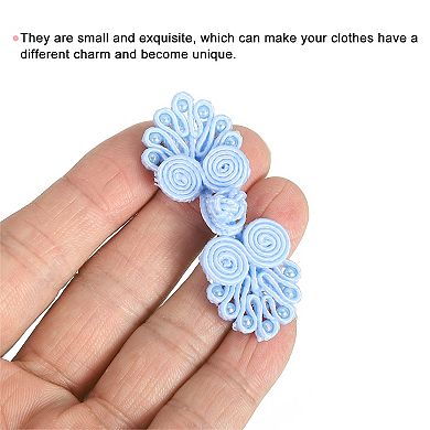 10 Set Closure Buttons, Knots Frog Buttons for DIY
