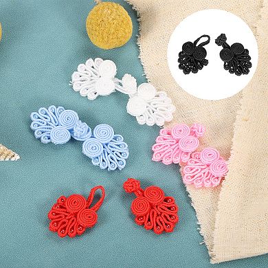 10 Set Closure Buttons, Knots Frog Buttons for DIY