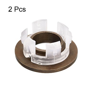 2Pcs 25.3mm Sink Trim Overflow Cover Ring Round Hole Insert in Caps