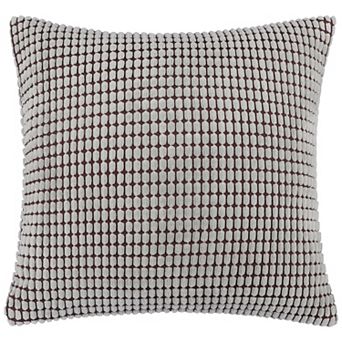 Soft Corduroy Striped Velvet Decorative Throw Pillow Cusion Cover, 18"x18"