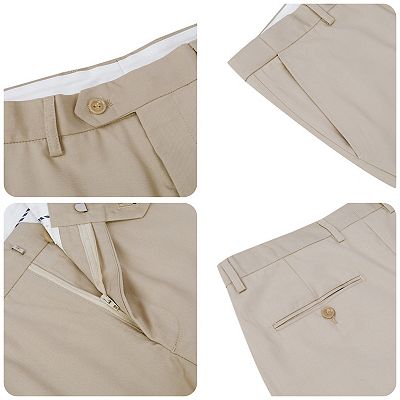 Men's Slim 1-Button Suit Set: Tailored Blazer & Dress Pants - Wedding & Office Ready
