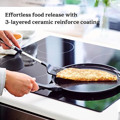 Alva Energy 3pc Nonstick Aluminum Cookware Set - Non-Toxic & Easy-to-Clean