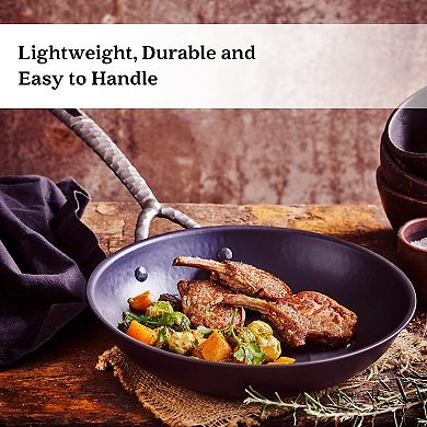 Alva Artist 2pc Carbon Steel Frying Pan Set -Naturally Nonstick & Non-Toxic