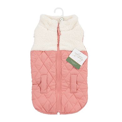 SportPet Sherpa Contrast Yoke Pet Jacket