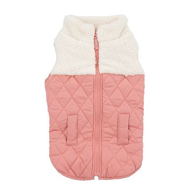 SportPet Sherpa Contrast Yoke Pet Jacket