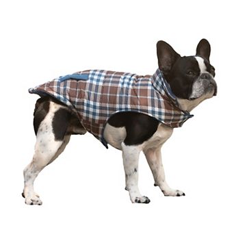 SportPet Quilted Plaid Pet Jacket