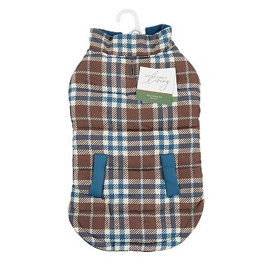 SportPet Quilted Plaid Pet Jacket
