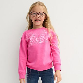 Girls 4-12 Jumping Beans® Barbie Stars Graphic Pullover Sweater