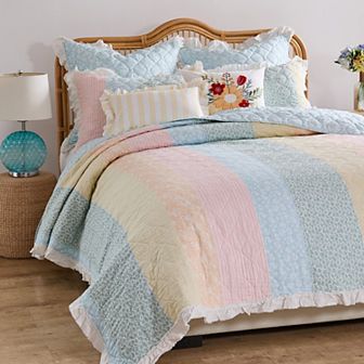 Greenland Home Fashions Tessie Quilt Set