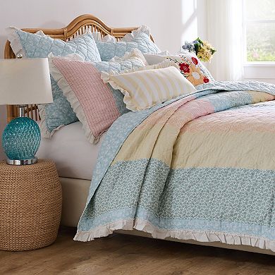 Greenland Home Fashions Tessie Quilt Set