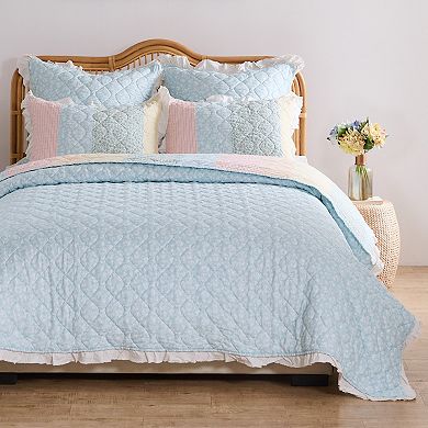 Greenland Home Fashions Tessie Quilt Set