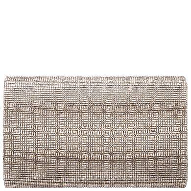 N by Nina M-LUV Allover Crystal Clutch