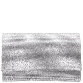N by Nina M-LUV Allover Crystal Clutch