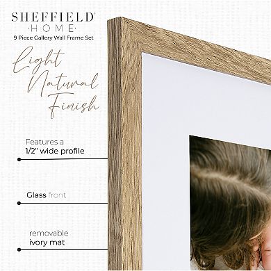 Sheffield Home 9-pc. Gallery Wall Frame Set