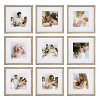 Sheffield Home 9 pc Gallery Wall Frame Set