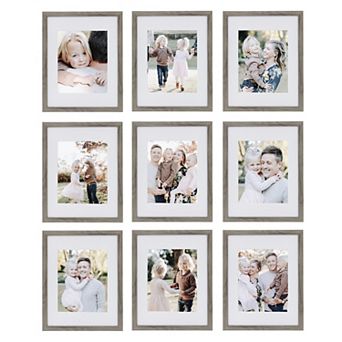 Sheffield Home 9 pc Gallery Wall Frame Set