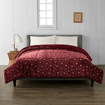 Cuddl Duds® Poinsettia Comforter