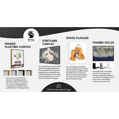 Stupell Home Decor Play Learn Read Grow Canvas Wall Art