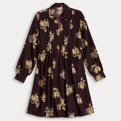 Women's Nine West Adaptive Pintuck Mini Dress