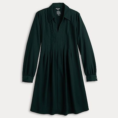Women's Nine West Adaptive Pintuck Mini Dress
