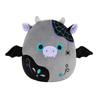 Squishmallows 8 in Bridgette Day of the Dead Cow Bat Plush Toy