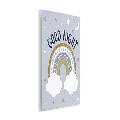 Stupell Home Decor Good Night Rainbow Plaque Wall Art