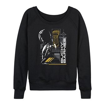Women's Marvel Thunderbolts Bucky Barnes French Terry Long Sleeve Tee