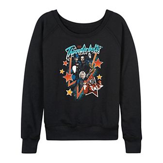 Women's Marvel Thunderbolts Stars French Terry Long Sleeve Tee