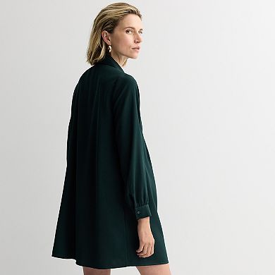 Women's Nine West Pintuck Mini Dress
