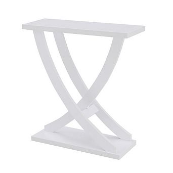 Convenience Concepts Newport Criss-Cross Console Table