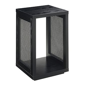 Convenience Concepts Northfield Admiral Weave End Table with Shelf