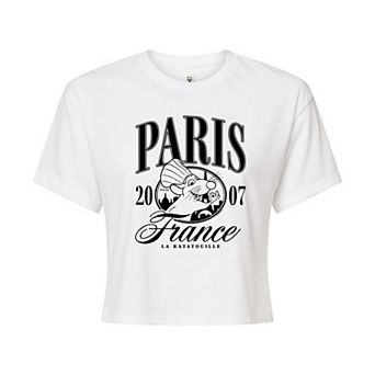 Disney / Pixar's Ratatouille Juniors' Paris Cropped Tee