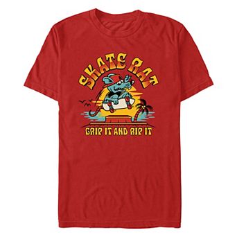Men's Greg Lutzka Skate Rat Grip It And Rip It Scene Graphic Tee
