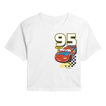Disney / Pixar's Cars Lightning McQueen Juniors' Cropped Tee