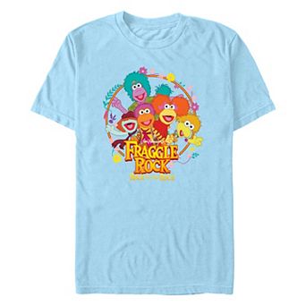 Men's Fraggle Rock Character Stamp Graphic Tee