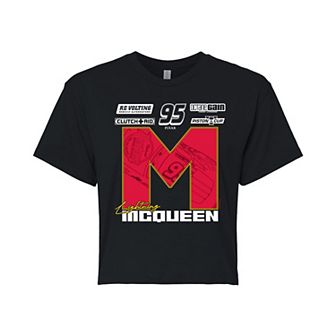 Disney / Pixar's Cars Lightning McQueen Juniors' Cropped Tee