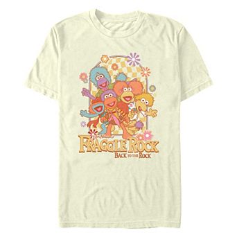 Men's Fraggle Rock Groovy Portrait Graphic Tee