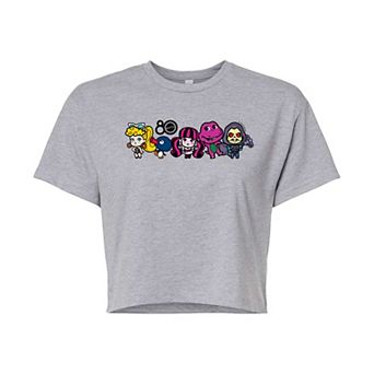 Juniors' Mattel 80th Anniversary Cropped Tee