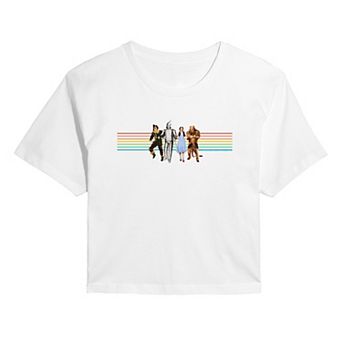 Juniors' The Wizard Of Oz Cropped Tee
