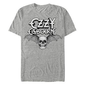Men's Ozzy Osbourne Winged Skull Graphic Tee