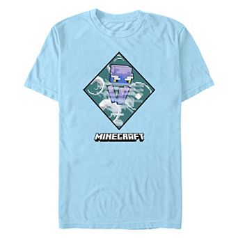 Men's Minecraft Windy Stamp Graphic Tee