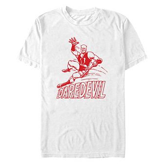 Men's Marvel Daredevil Vintage Pose Graphic Tee