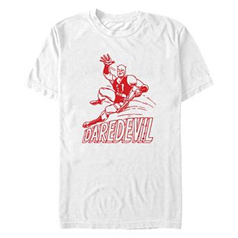 Men's Marvel Daredevil Vintage Pose Graphic Tee