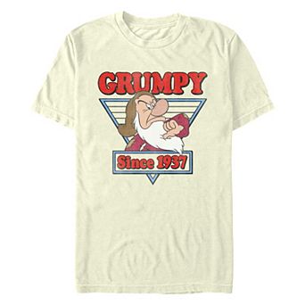 Disney's Snow White And The Seven Dwarfs Grumpy Since 1937 Men's Graphic Tee