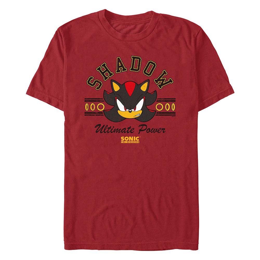Men's Sonic the Hedgehog Shadow Ultimate Power Graphic Tee