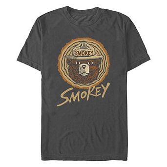 Men's Smokey The Bear Vintage Stamp Graphic Tee
