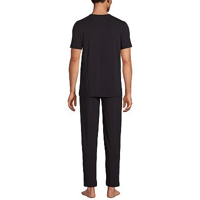 Men's Lands' End 2-pc. Pajama Top & Pajama Bottoms Set