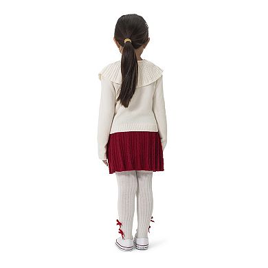 Girls 4-8 Draper James Sweater Knit Cardigan & Skirt Set